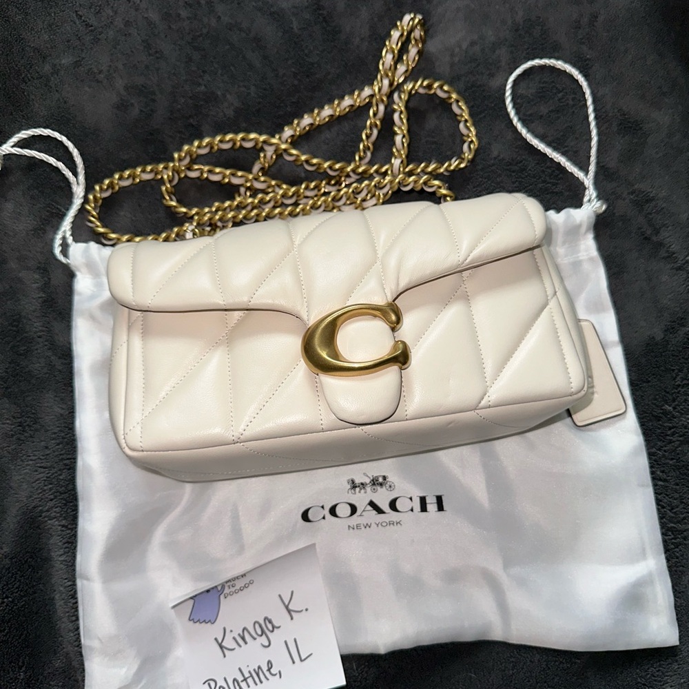 Coach Tabby Shoulder Bag 20 with quilting
